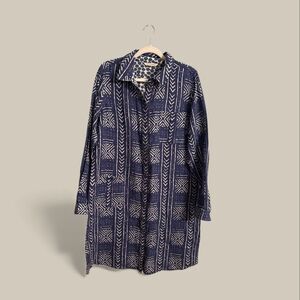 Women’s Soft Surroundings Tall Large dress cozy long Bohemian shirt
